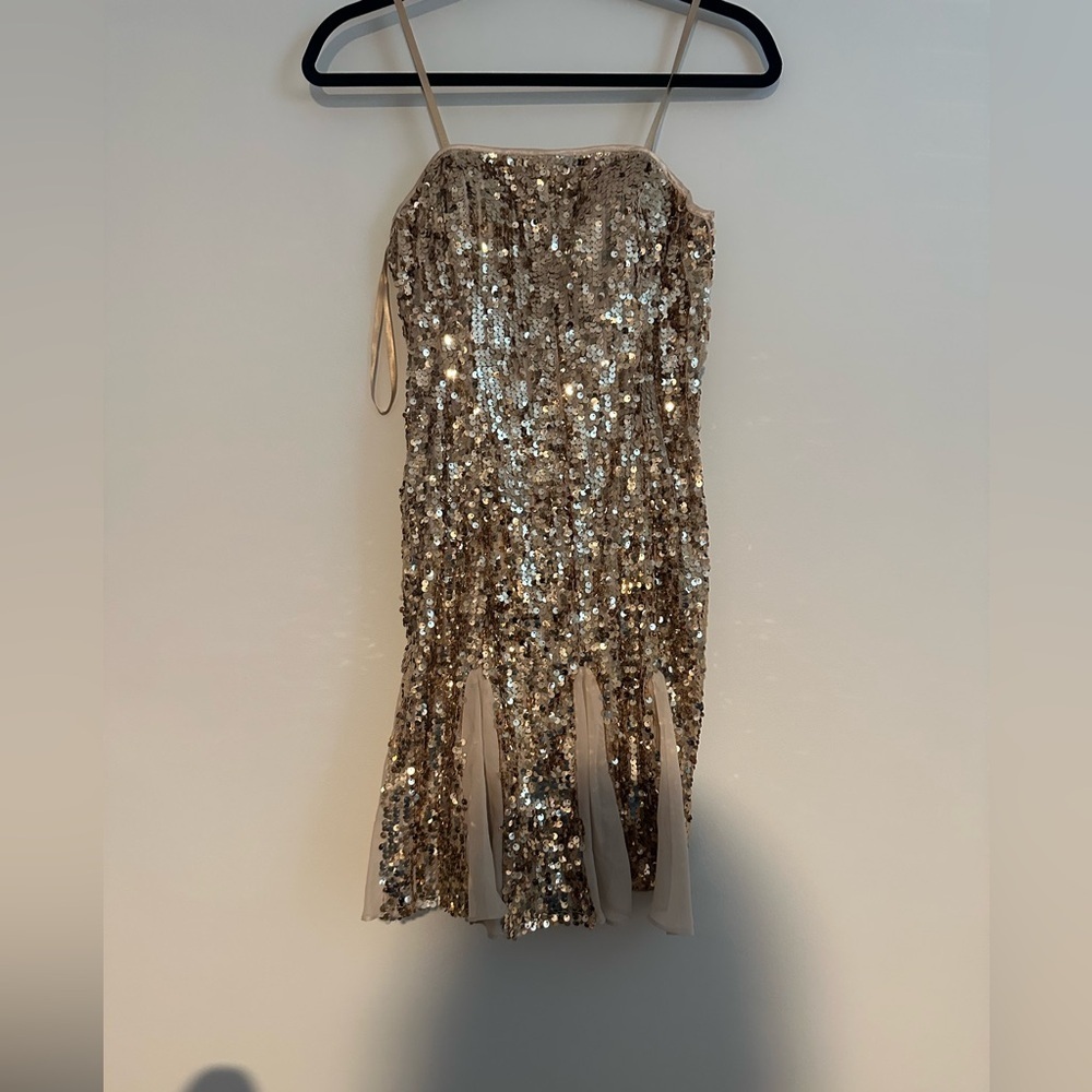 hailey logan by adrianna papell sparkle dress